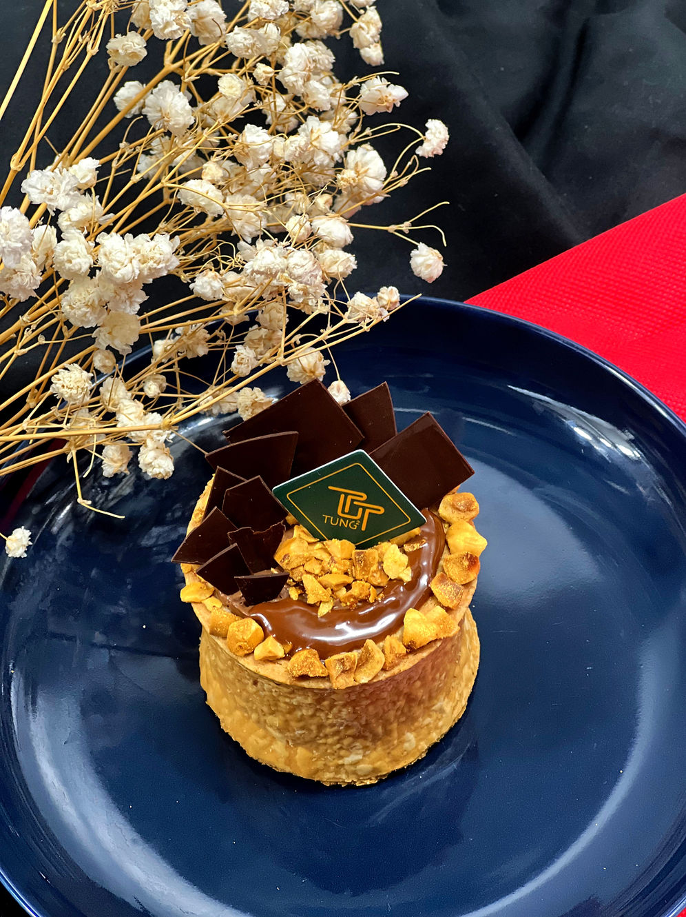 Chocolate Hazelnut Ring Mille Feuille