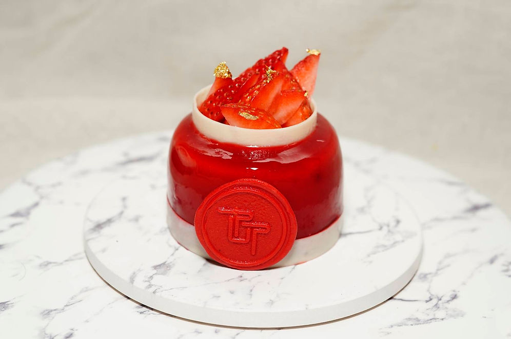 Raspberry Strawberry Cheese Cake
